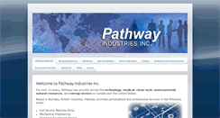 Desktop Screenshot of pathwayindustries.com